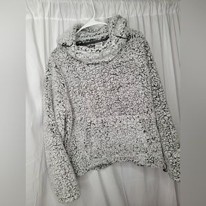 PINK Sherpa pullover jacket